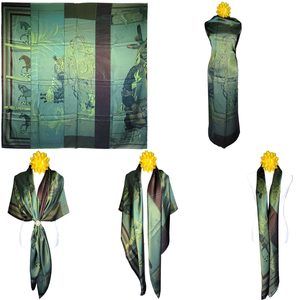 NWT Genuine 100% Mulberry Silk Satin Scarf 53"x53" Large Square Shawl 51191